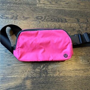 Lululemon Pink Highlight Everywhere Belt Bag